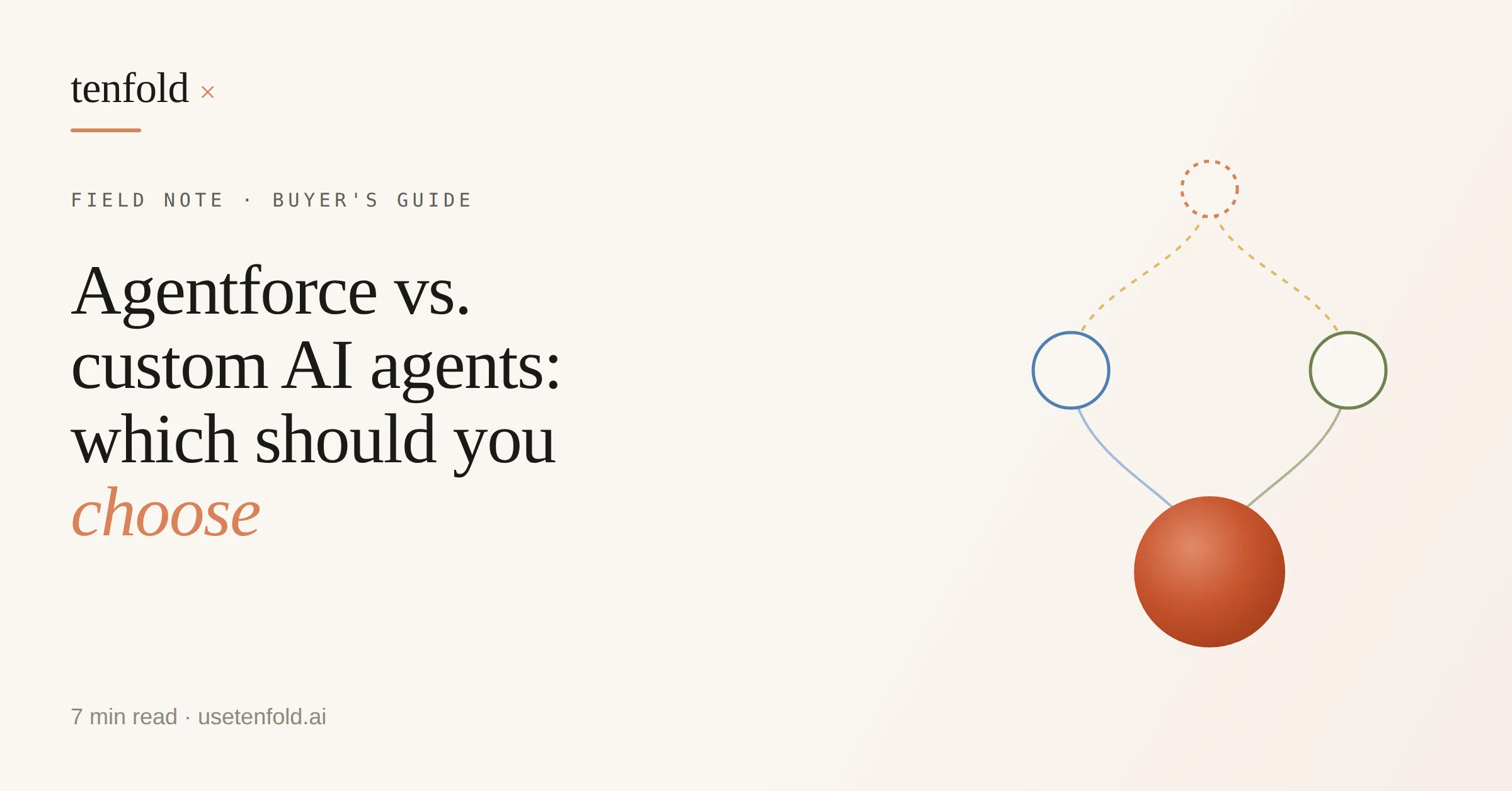 Agentforce vs. Custom AI Agents: Which Should Your Company Choose?